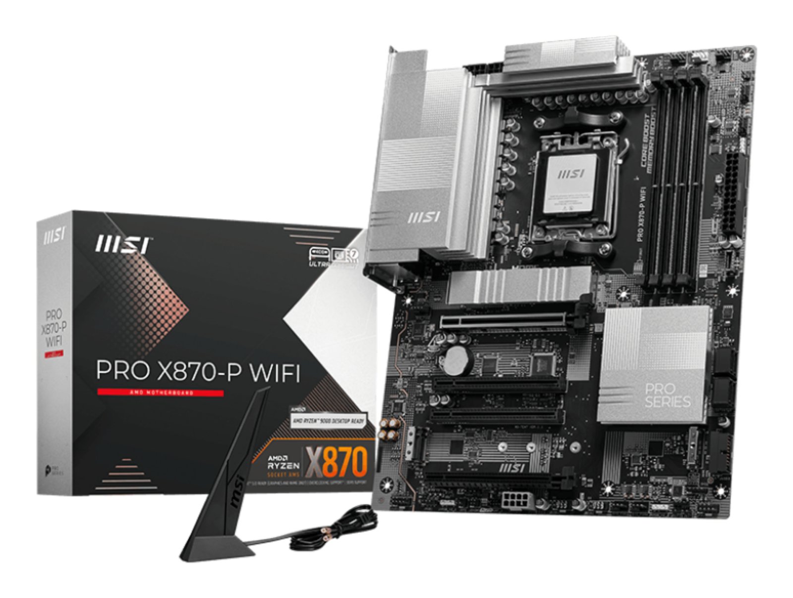 MSI - COMPONENTS PRO X870-P WIFI motherboard AMD X870 Socket AM5 ATX X870PWIFI