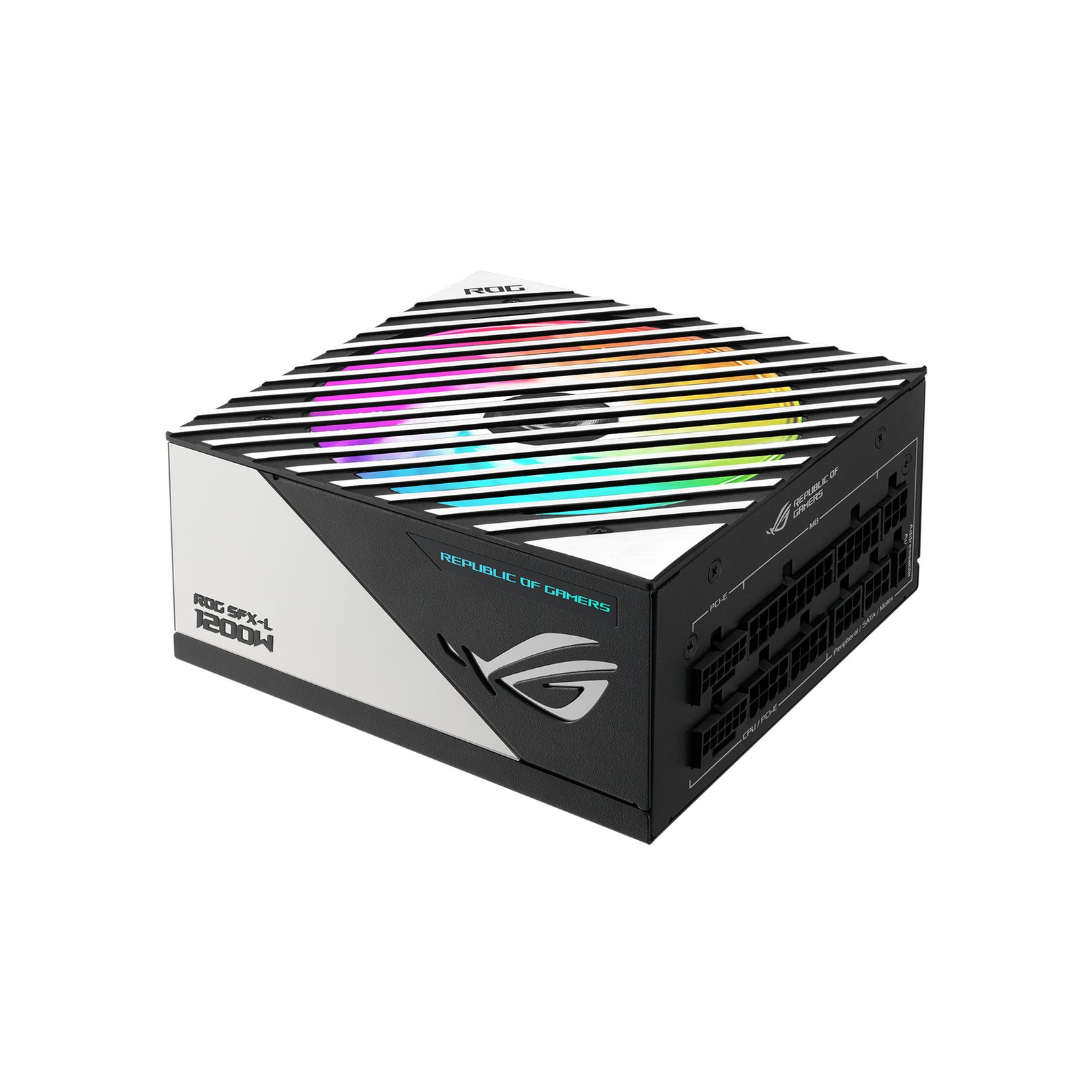 ASUS - COMPONENTS ROG -LOKI-1200T-SFX-L-GAMING power supply unit 1200 W 20+4 pin ATX Black, Silver ROG-LOKI-1200T-SFX-L