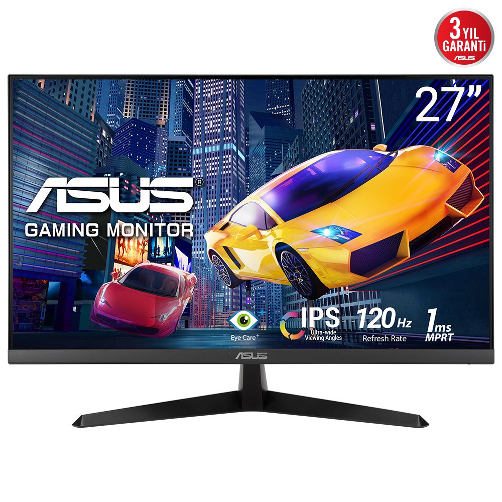 ASUS - DISPLAY VY279HGR computer monitor 68.6 cm (27") 1920 x 1080 pixels Full HD LCD Black