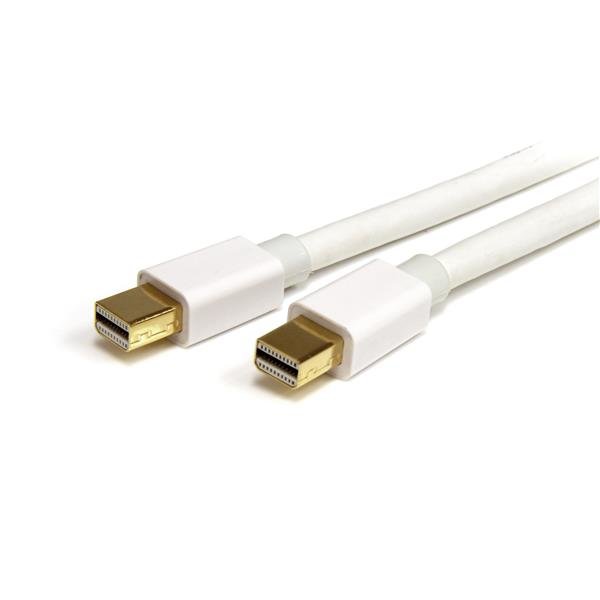 StarTech.com 6ft (2m) Mini DisplayPort Cable - 4K x 2K Ultra HD Video - 1.2 - DP to for Monitor - MDPMM2MW