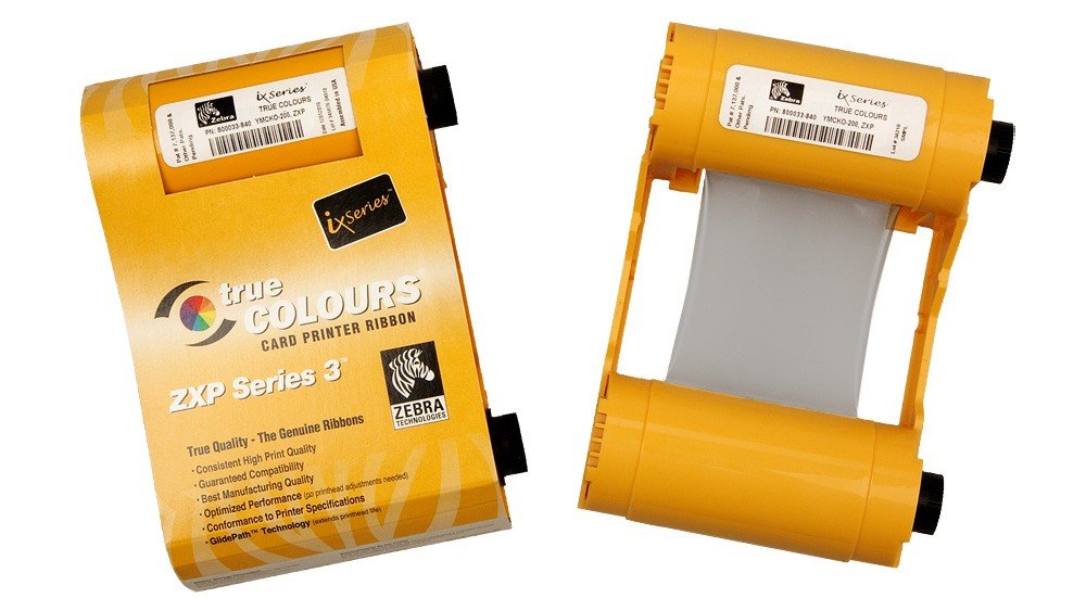 ZEBRA PRINT C3 - HIGH CARD SUPPLIES 800033-340 printer ribbon 280 pages