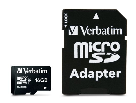 VERBATIM CORPORATION Premium 16 GB MicroSDHC Class 10 44082
