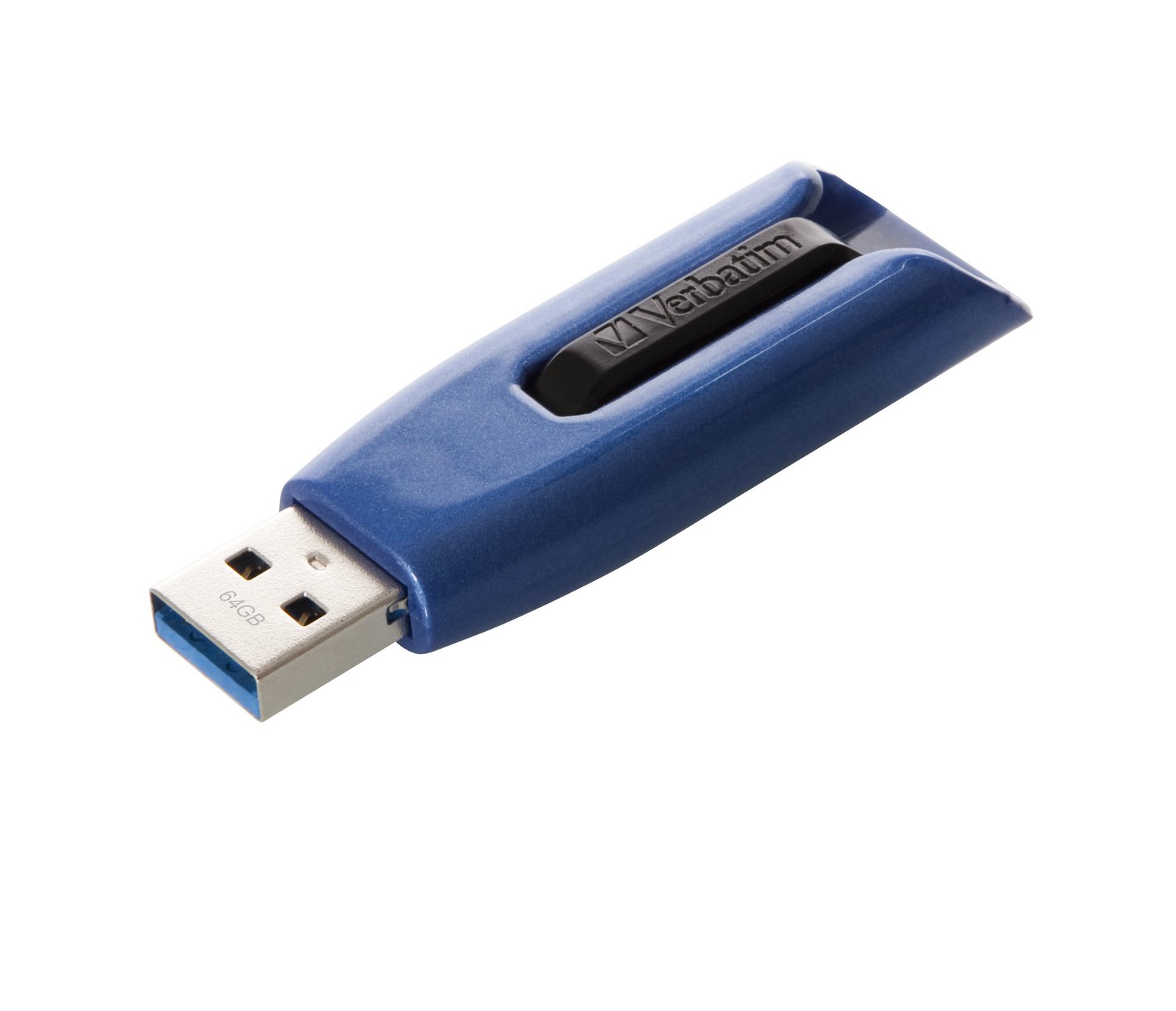 VERBATIM CORPORATION V3 MAX - USB 3.0 Drive 64 GB - Blue 49807