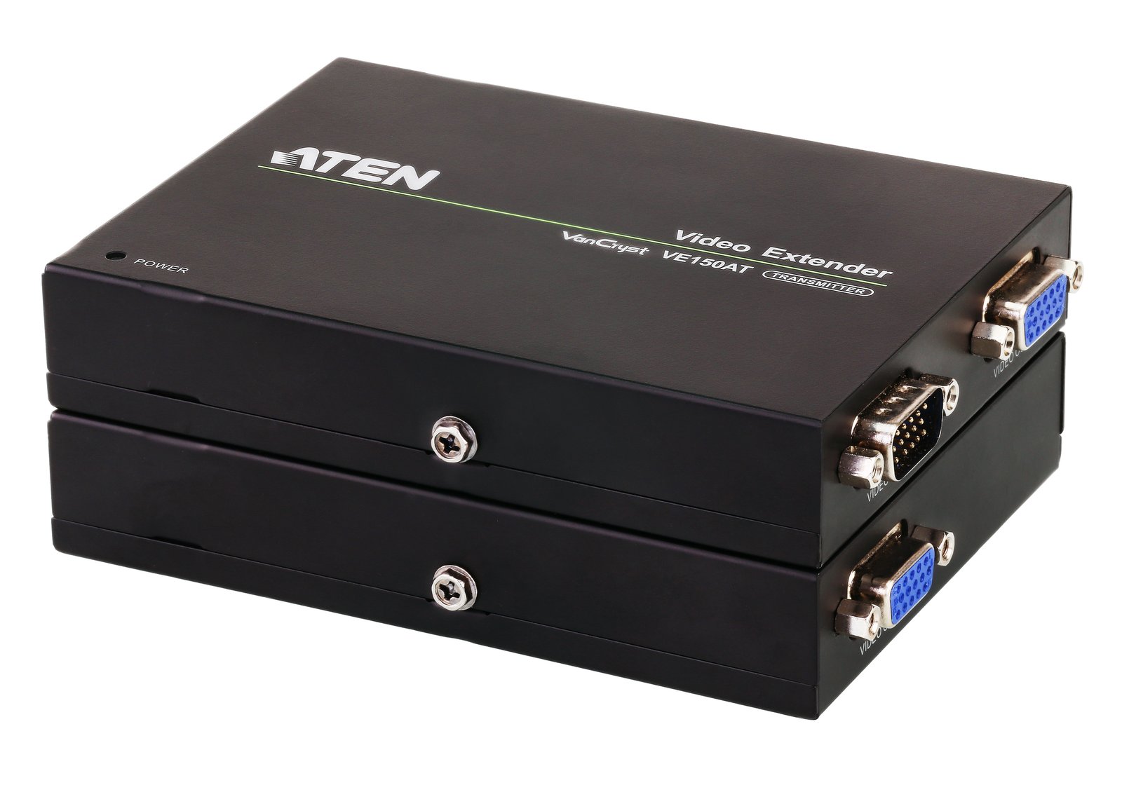 ATEN TECHNOLOGIES VE150A AV extender transmitter & receiver Black