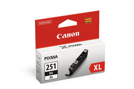 CANON - INK SUPPLIES CLI-251BK XL cartridge 1 pc(s) Original High Yield Black 6448B001