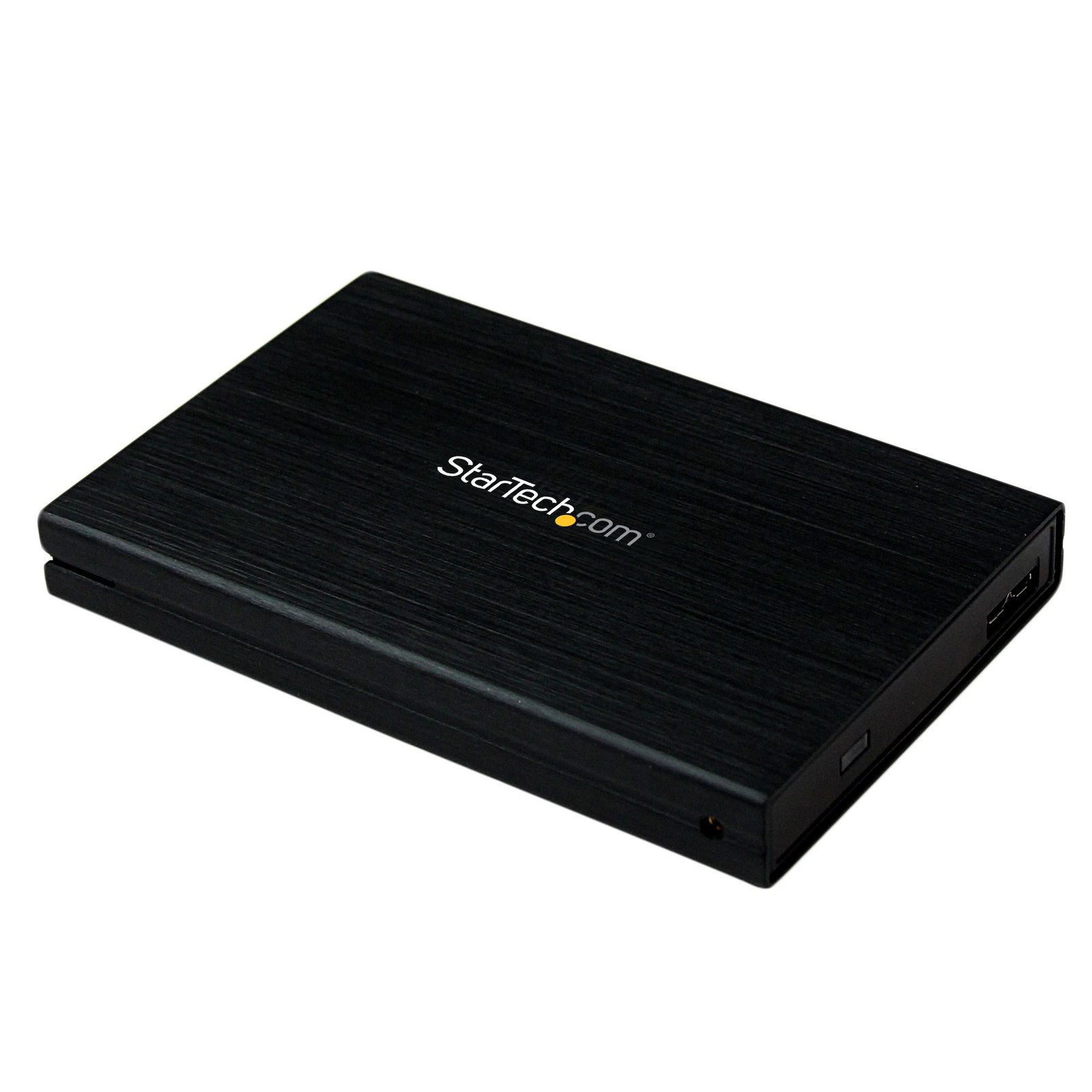 StarTech.com 2.5in Aluminum USB 3.0 External SATA III SSD Hard Drive Enclosure with UASP for 6 Gbps S2510BMU33