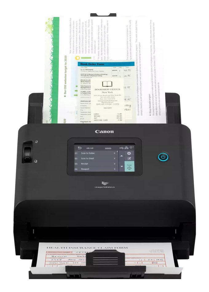 CANON USA - SCANNERS DR-S350NW ADF scanner 600 x DPI A4 Black 6897C002