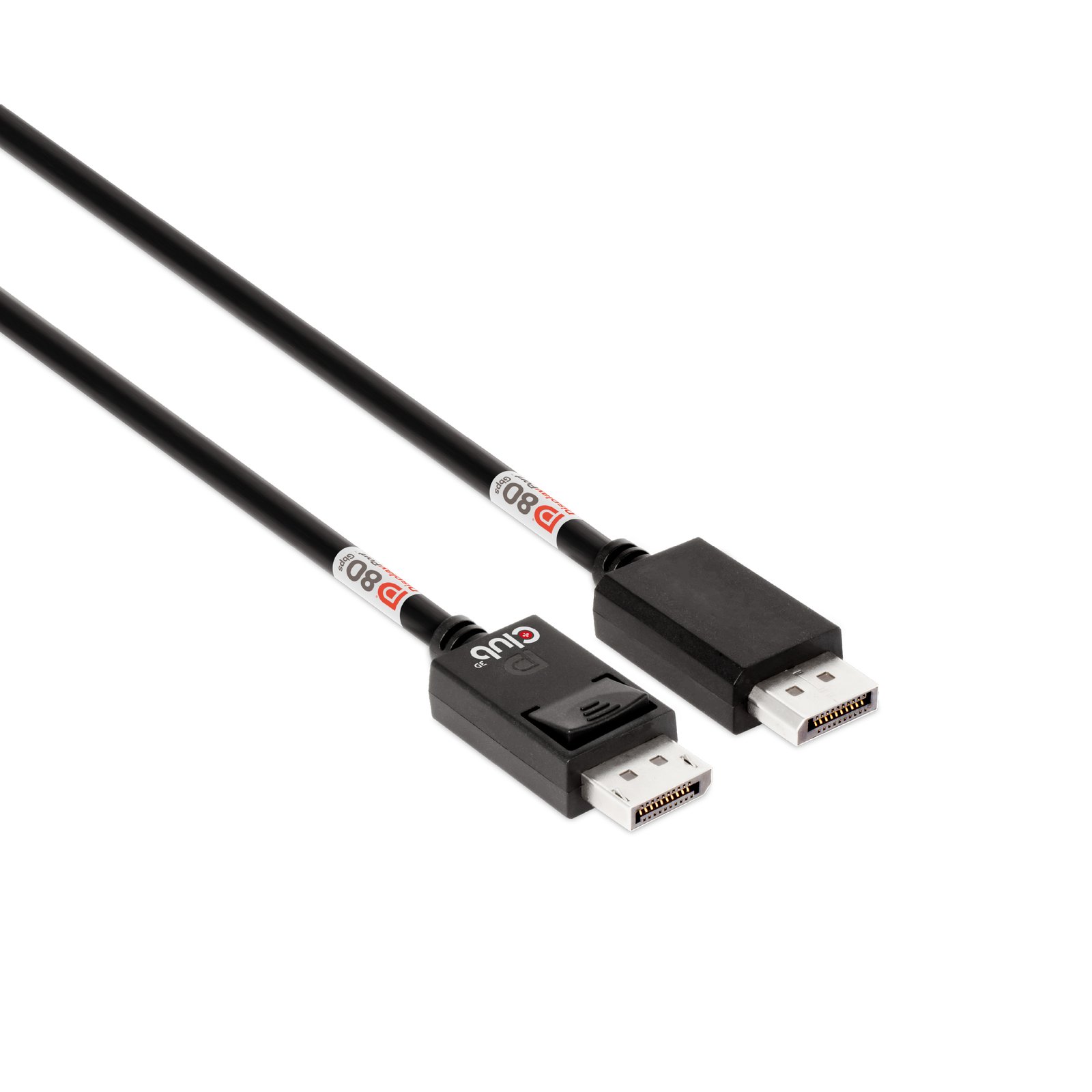 CLUB 3D CLUB3D DisplayPort™ 2.1 Bi-Directional VESA DP80 Certified Cable 4K240Hz, 8K60Hz or 10K60Hz CAC-1092