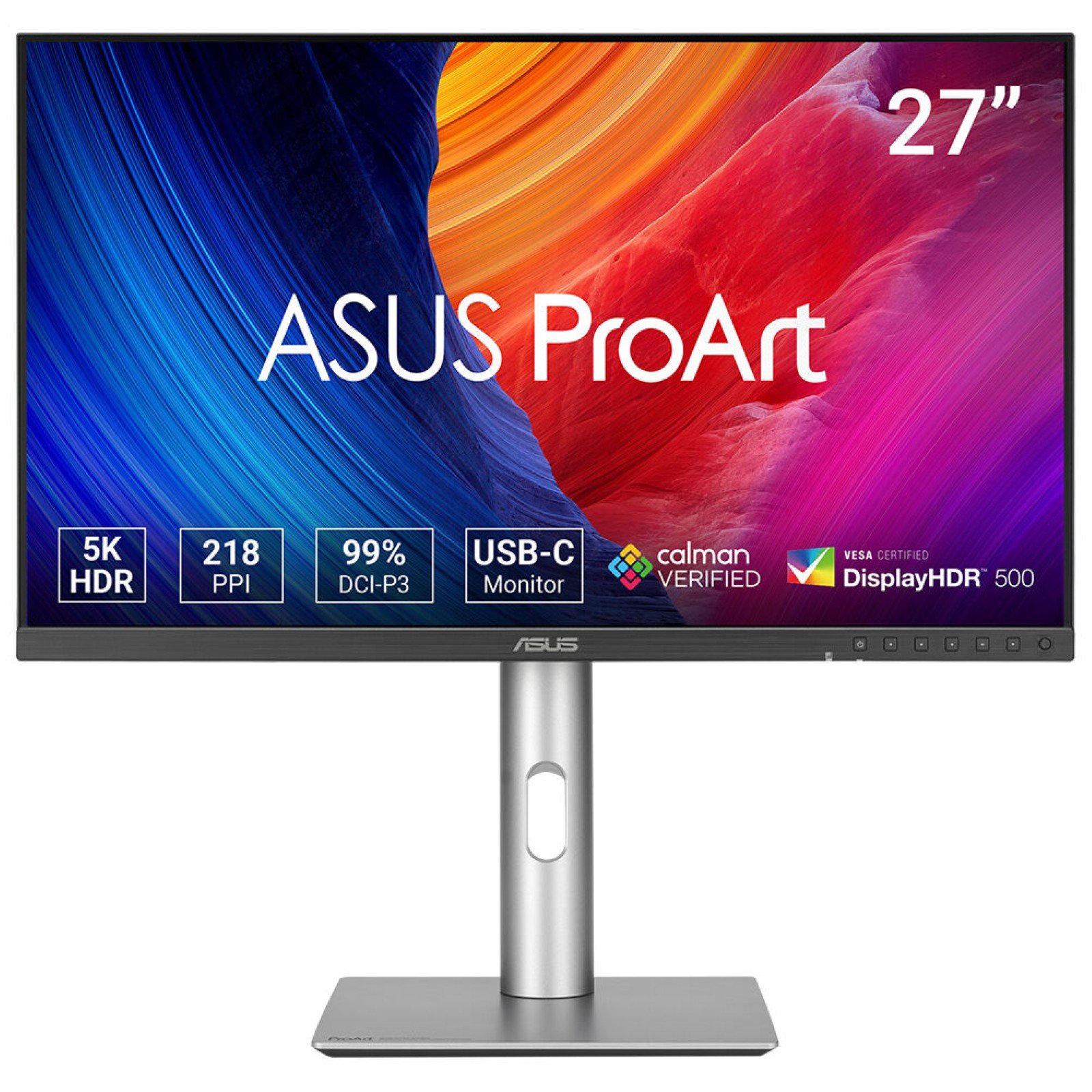 ASUS - DISPLAY ProArt PA27JCV computer monitor 68.6 cm (27") 5120 x 2880 pixels 5K Ultra HD LCD