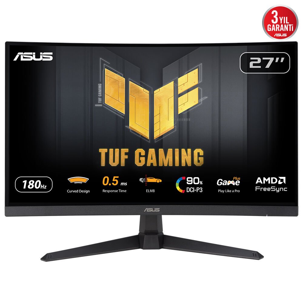 ASUS - DISPLAY TUF Gaming VG27WQ3B computer monitor 68.6 cm (27") 2560 x 1440 pixels Quad HD LCD
