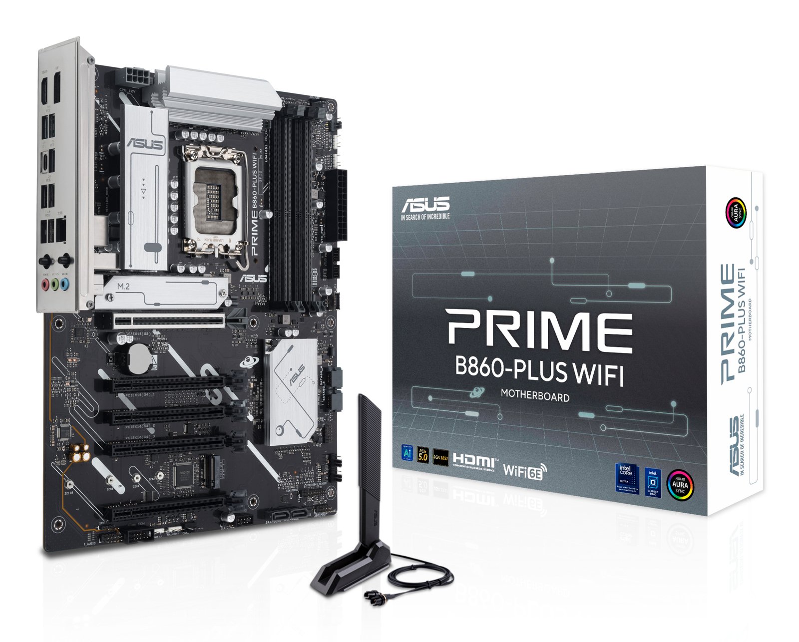 ASUS - MOTHERBOARDS PRIME B860-PLUS WIFI Intel B860 LGA 1851 (Socket V1) ATX