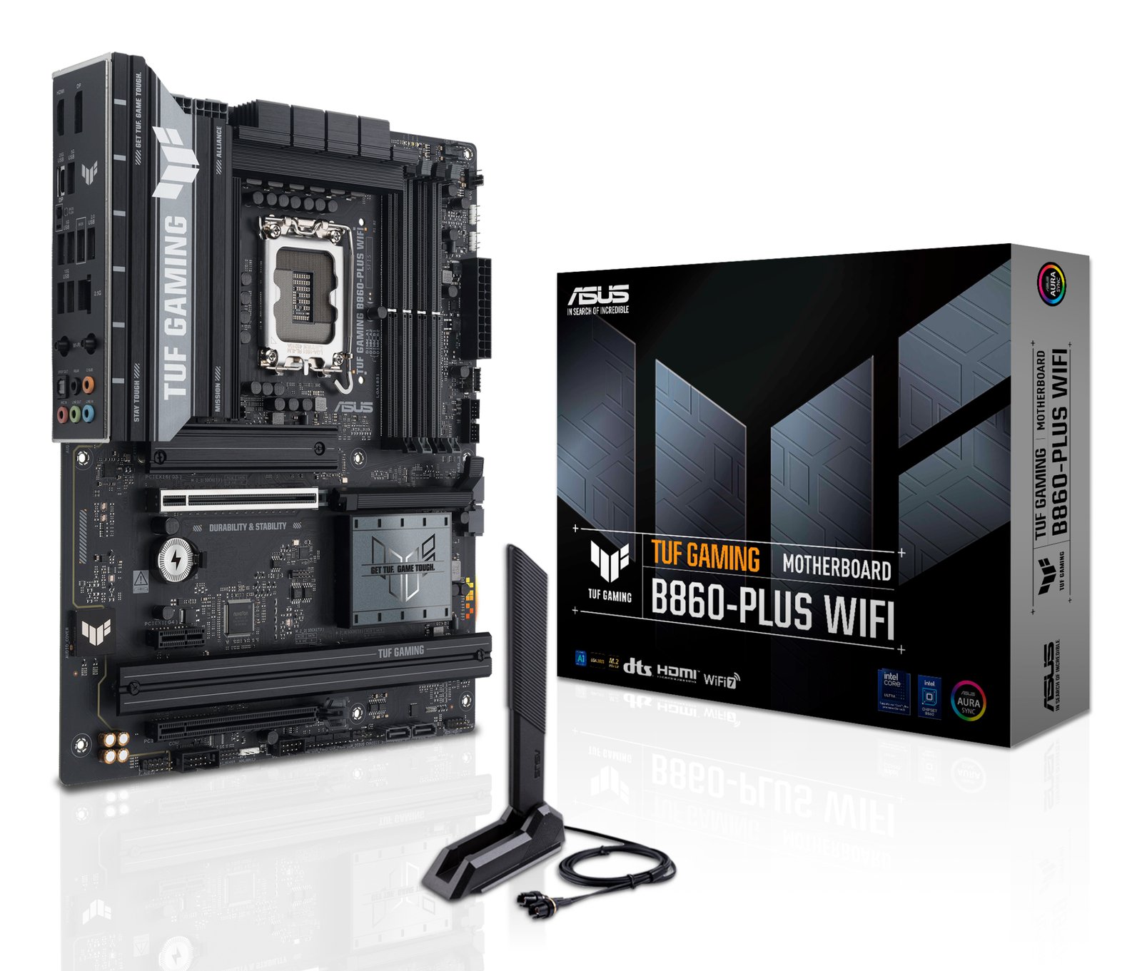 ASUS - MOTHERBOARDS TUF GAMING B860-PLUS WIFI Intel B860 LGA 1851 (Socket V1) ATX