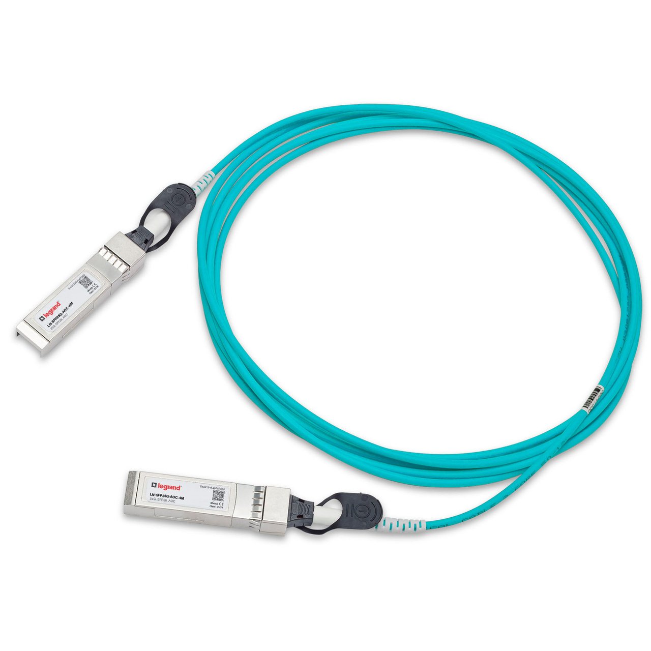 LEGRAND - APPROVED LN-SFP25G-AOC-4M InfiniBand/fibre optic cable SFP28 Aqua colour