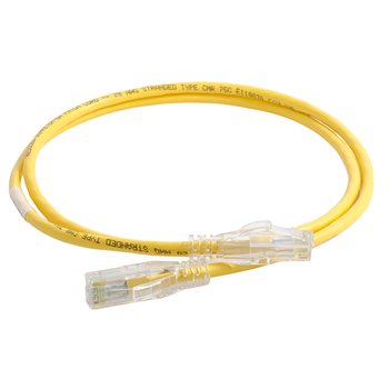 LEGRAND - DATA RDC61005-04 networking cable Yellow 1.52 m Cat6a U/UTP (UTP)