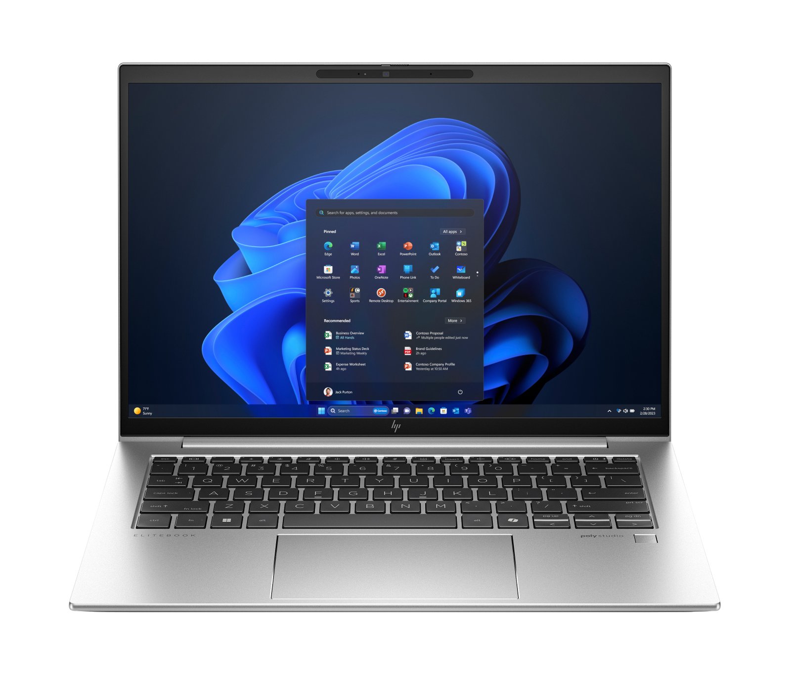 HP INC. - NSB NOTEBOOKS EliteBook 840 G11 Intel Core Ultra 5 125U Laptop 35.6 cm (14") Touchscreen B9MD0UP#ABA