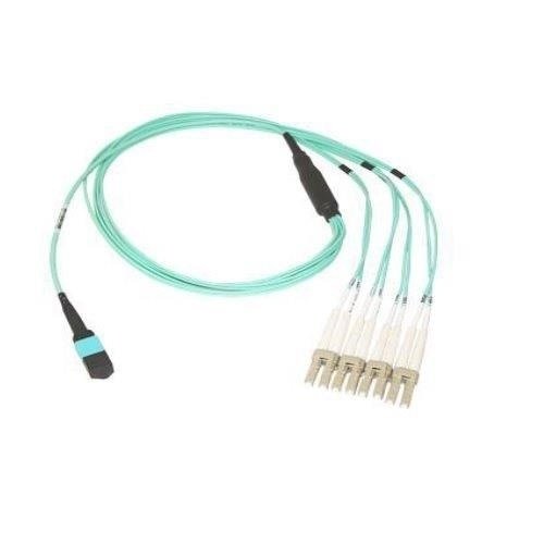 DELL SOURCING - NEW 470-ABPG InfiniBand/fibre optic cable 5 m MPO 4x LC Aqua colour