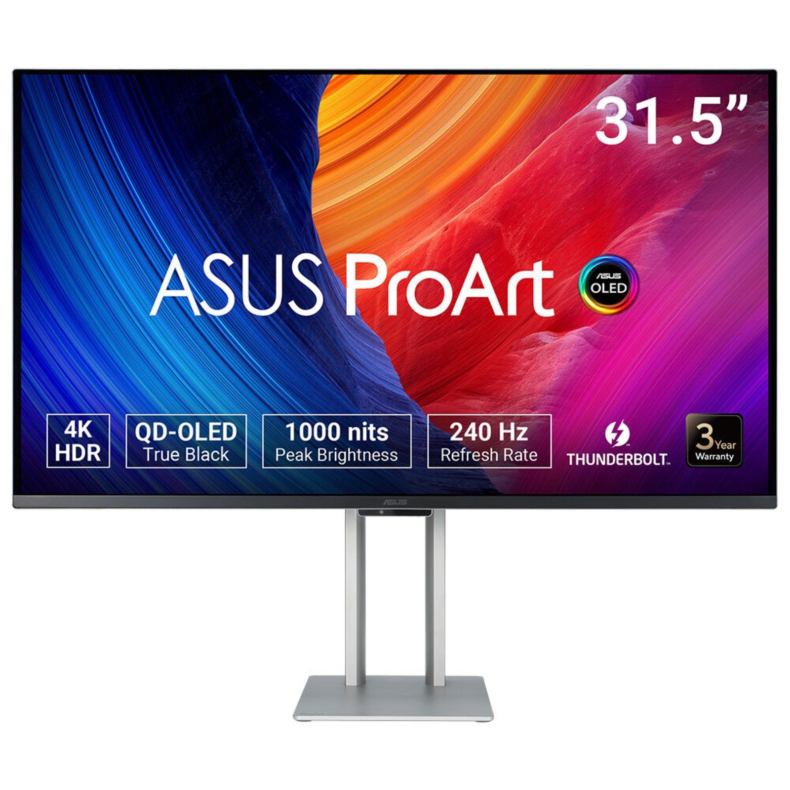ASUS - DISPLAY ProArt OLED PA32UCDM computer monitor 80 cm (31.5") 3840 x 2160 pixels 4K Ultra HD