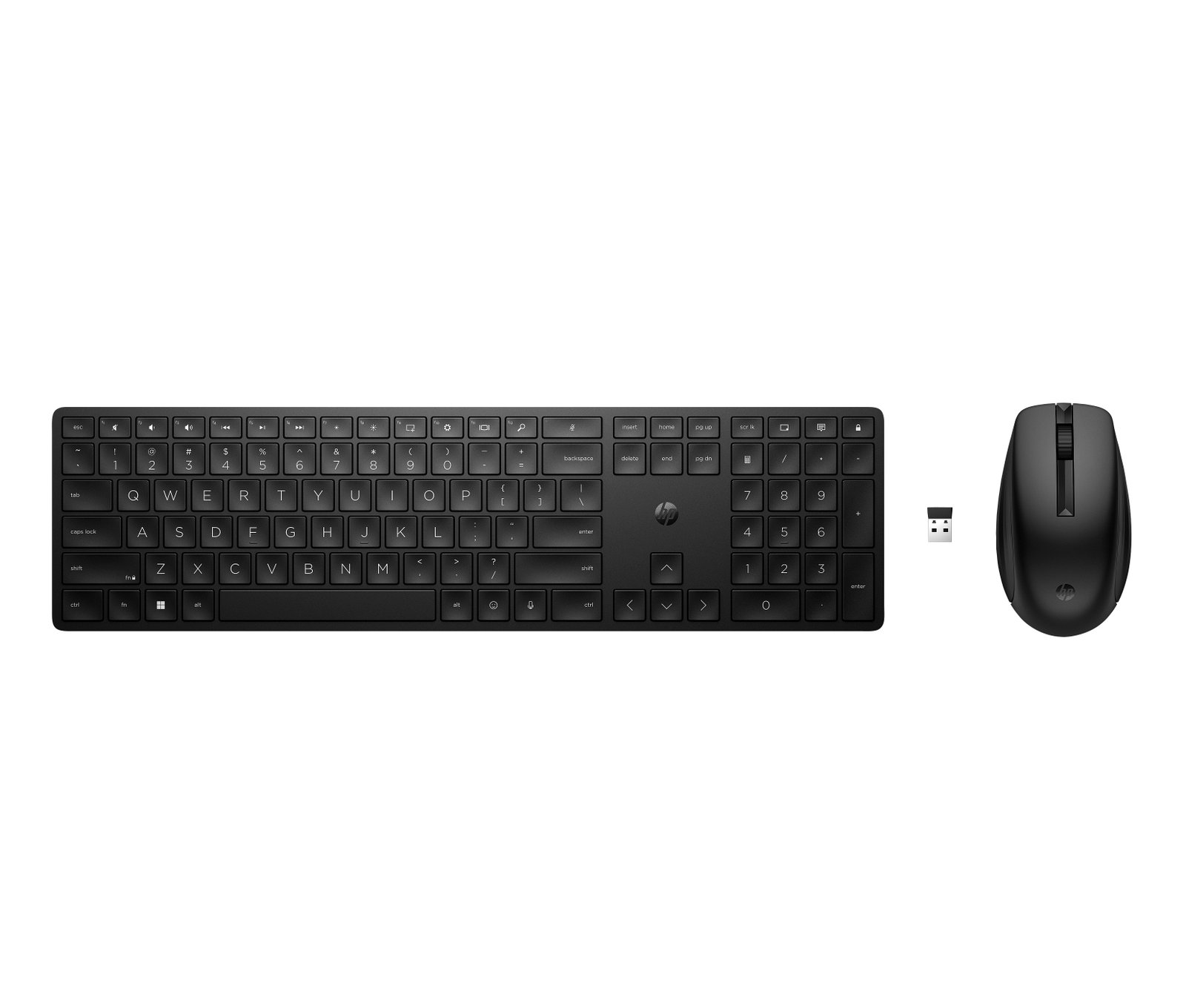 HPI SOURCING - NEW HP SBUY 655 WRLS KB/MSE COMBO keyboard Mouse included Home RF Wireless Black 4R009AA#ABA