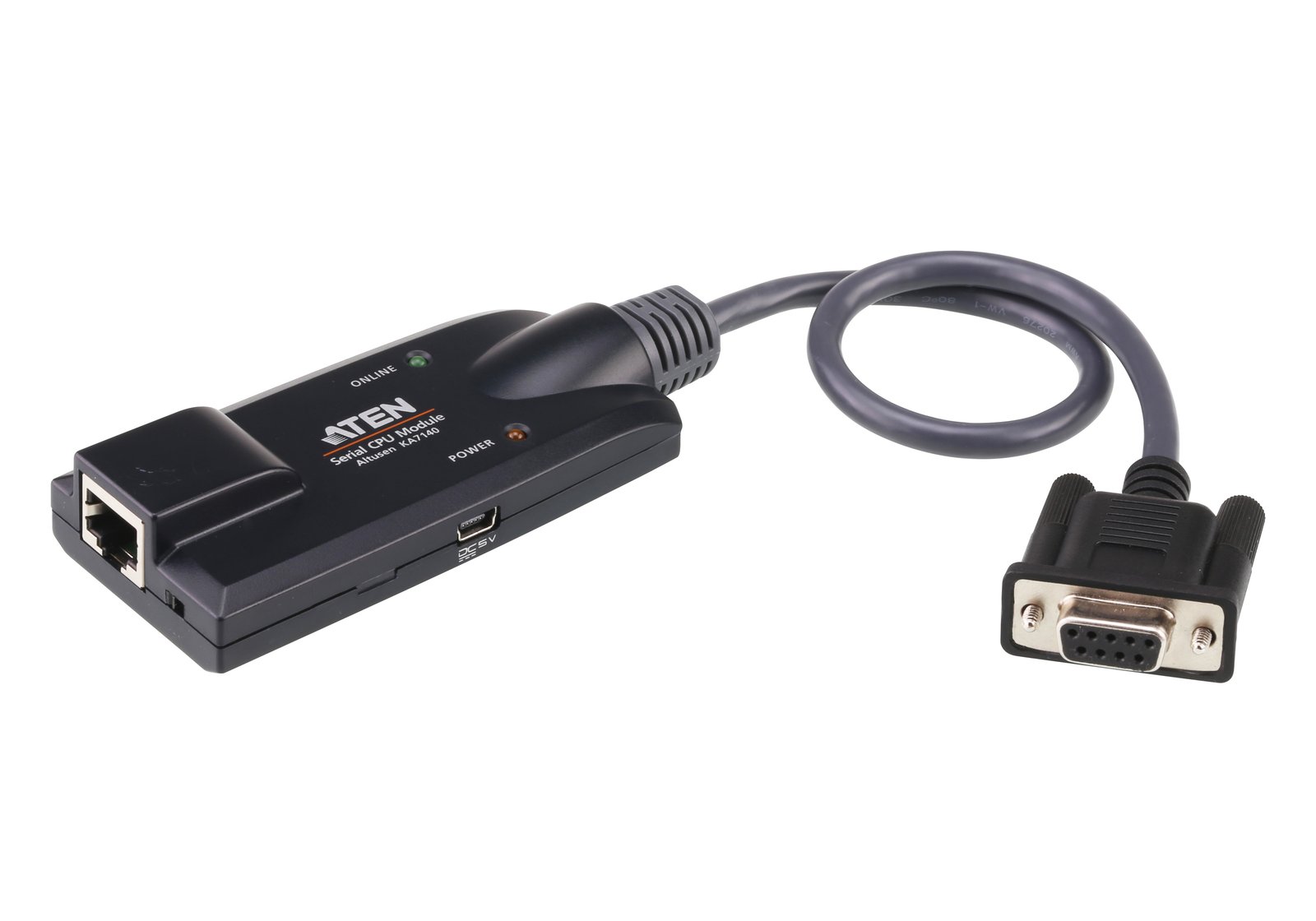 ATEN TECHNOLOGIES KA7140 KVM cable Black