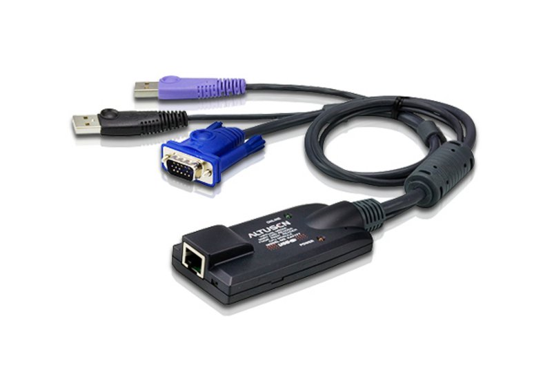 ATEN TECHNOLOGIES KA7177 KVM cable Black