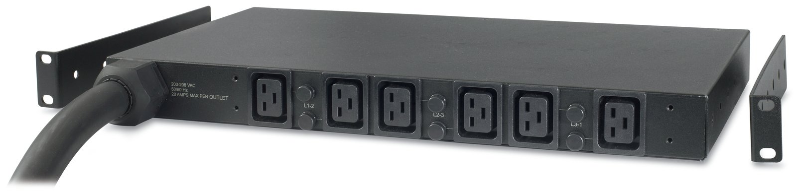 APC by Schneider Electric APC SCHNEIDER ELECT IT DIRECT SHIP Basic Rack PDU AP7526 power distribution unit 6 AC outlet(s) 1U