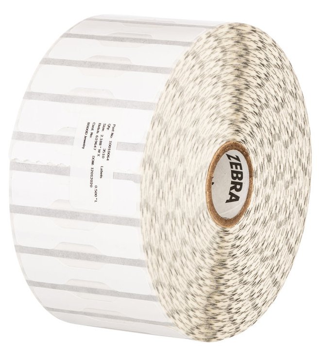 ZEBRA PRINT S1 - SUPPLIES 8000D Jewelry Label White Self-adhesive printer 10010064