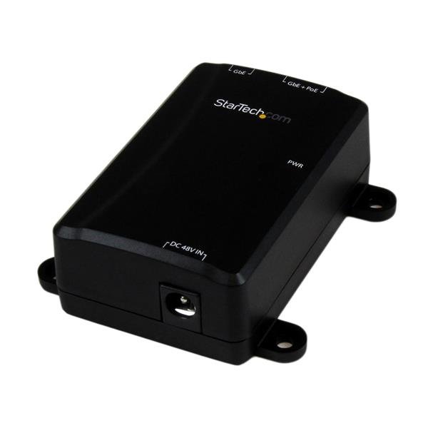 StarTech.com 1-Port Gigabit Midspan - PoE+ Injector - 802.3at and 802.3af POEINJ1G
