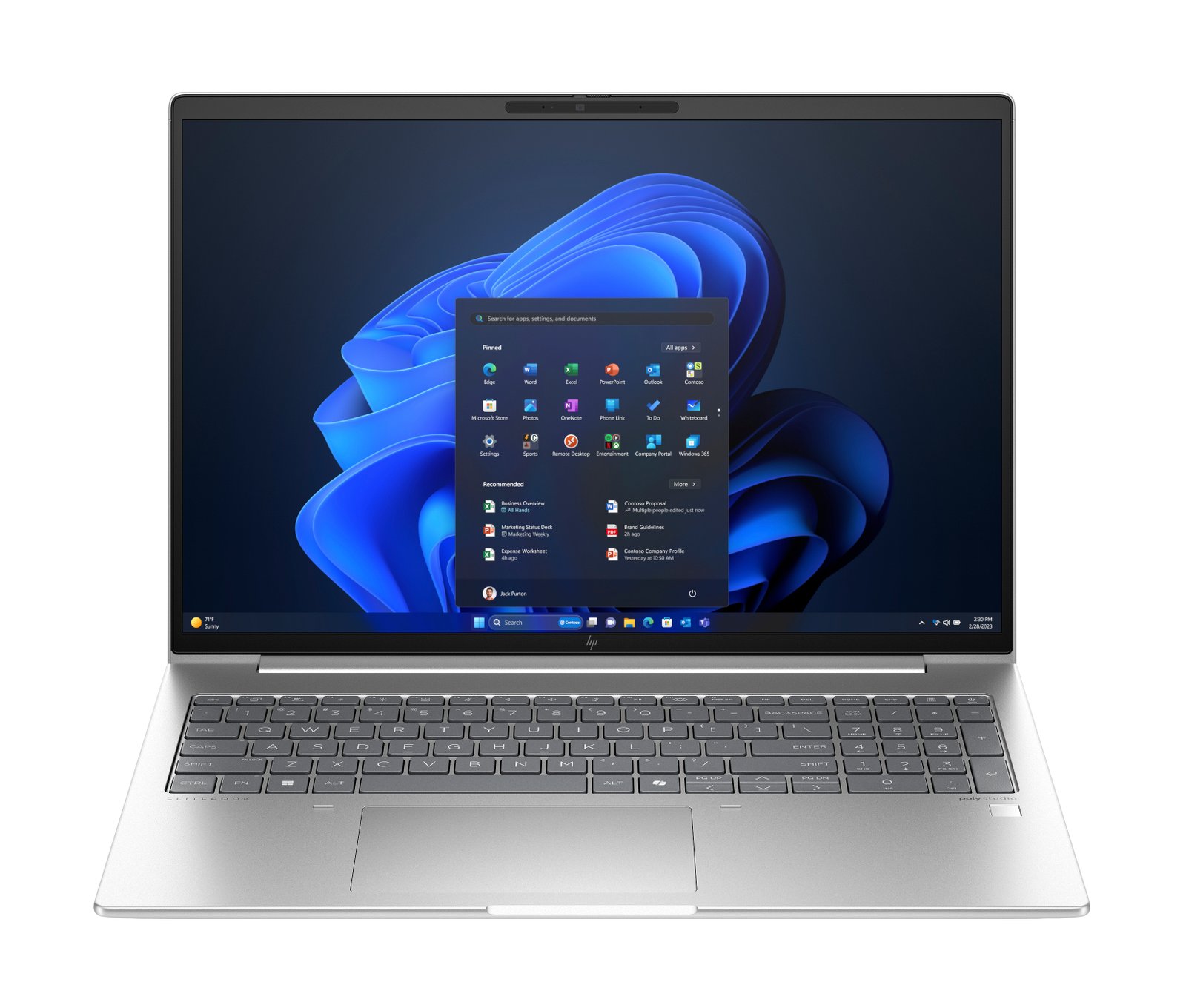HP INC. - NSB NOTEBOOKS EliteBook 665 G11 AMD Ryzen™ 5 PRO 7535U Laptop 40.6 cm (16") WUXGA GB A05CYAW#ABA