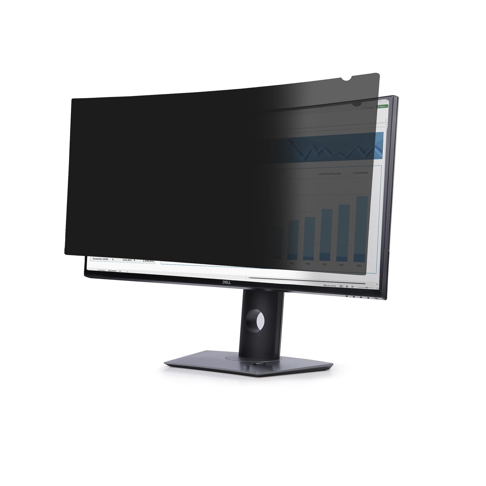 StarTech.com Privacy Screen For Dell P3424WE Curved Ultrawide 21:9 Monitor, Double-Sided Filter 34C29PRIVACYSCR