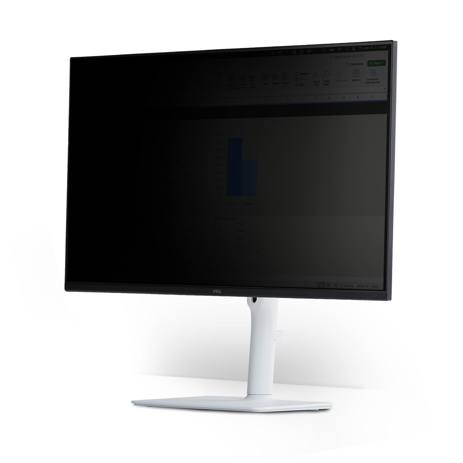 StarTech.com Magnetic Monitor Privacy Screen for 34" 21:9 Ultrawide Display, Removable Filter, 34M19PRIVACYSCR