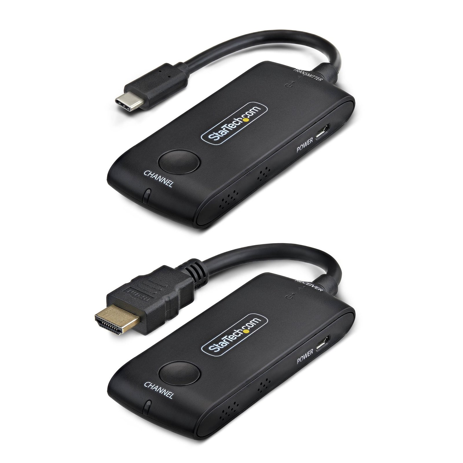 StarTech.com Wireless USB-C to HDMI Extender for Meeting Rooms and Huddle Spaces, 4K 60Hz, 65ft 4KUSBCWIRELESS6