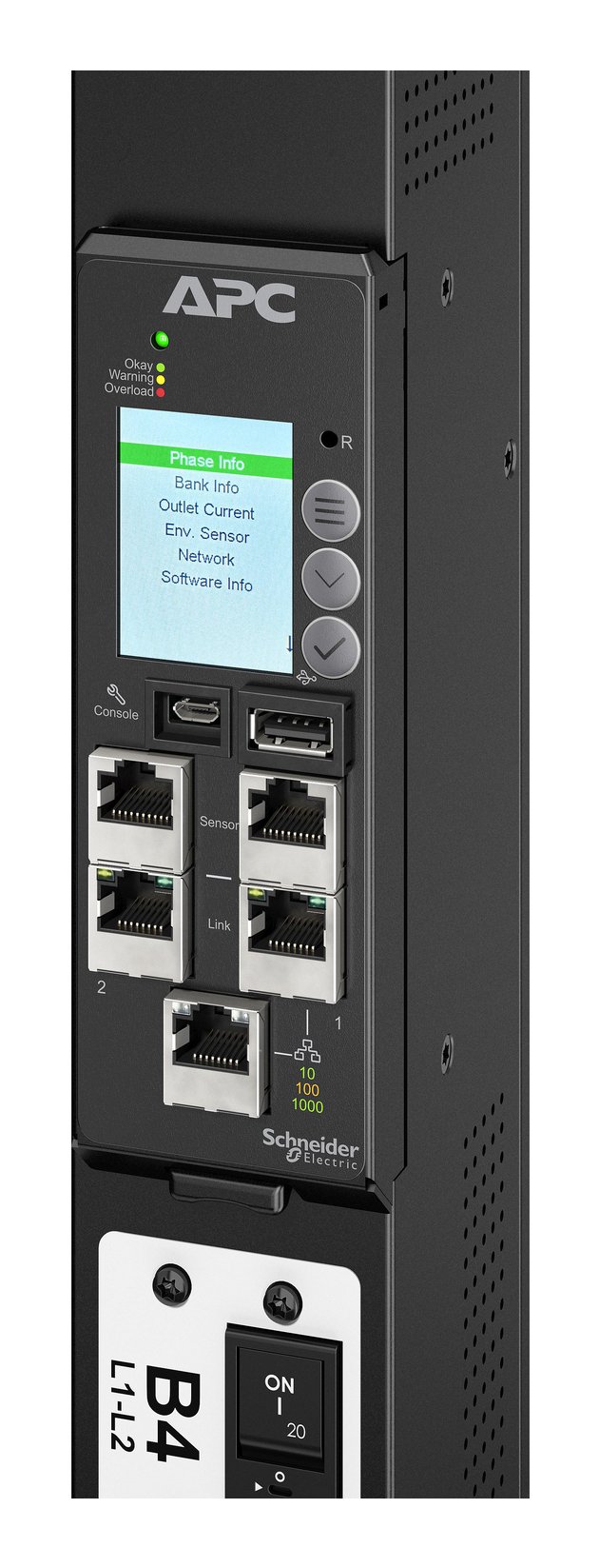 APC by Schneider Electric NetShelter Rack PDU Advanced Network Management Card 3 - Master Pack Qty APDU9640NMC3MP5