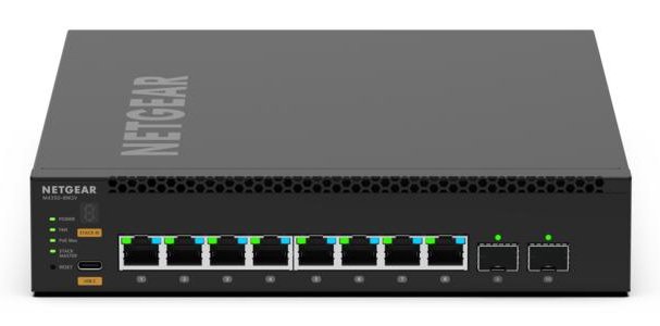 NETGEAR MSM4310 Managed L3 2.5G Ethernet (100/1000/2500) Power over (PoE) 1U Black MSM4310100NES