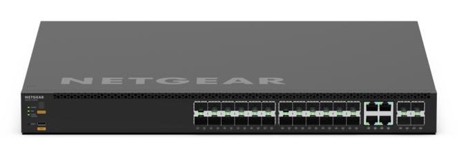 NETGEAR MSM4328F Managed L3 10G Ethernet (100/1000/10000) 1U Black MSM4328F100NES